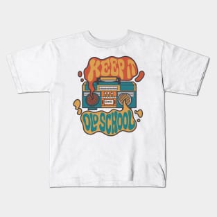 keep it old school Kids T-Shirt